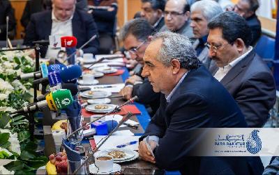 پانار | پارس ساختار | سری دوم گزارش تصویری//نشست مشترک دکتر اتابک وزیر صنعت، معدن و تجارت، نمایندگان عضو کمیسیون صنایع و معادن مجلس شورای اسلامی ،دکتر سرمست استاندار آذربایجان شرقی با حضور دکتر نواده اباذر مدیر ارشد اجرایی گروه صنعتی پارس ساختار و رئیس انجمن فولاد آذربایجان 